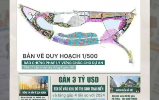 Bản đồ quy hoạch 1/500 được phê duyệt - Bảo chứng pháp lý cho Vinhomes Green Paradise Cần Giờ.