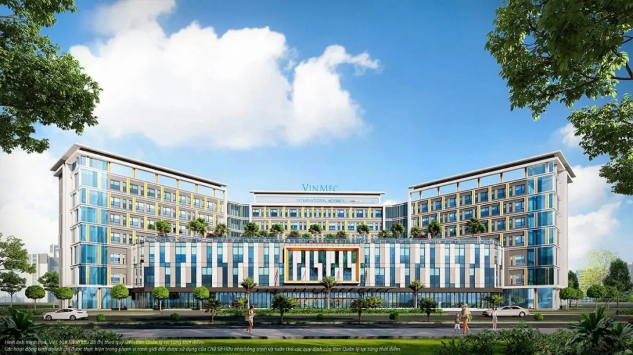 Bệnh viện Quốc tế Vinmec tại Vinhomes Green Paradise Cần Giờ – tiêu chuẩn 5 sao, chăm sóc sức khỏe đẳng cấp quốc tế.