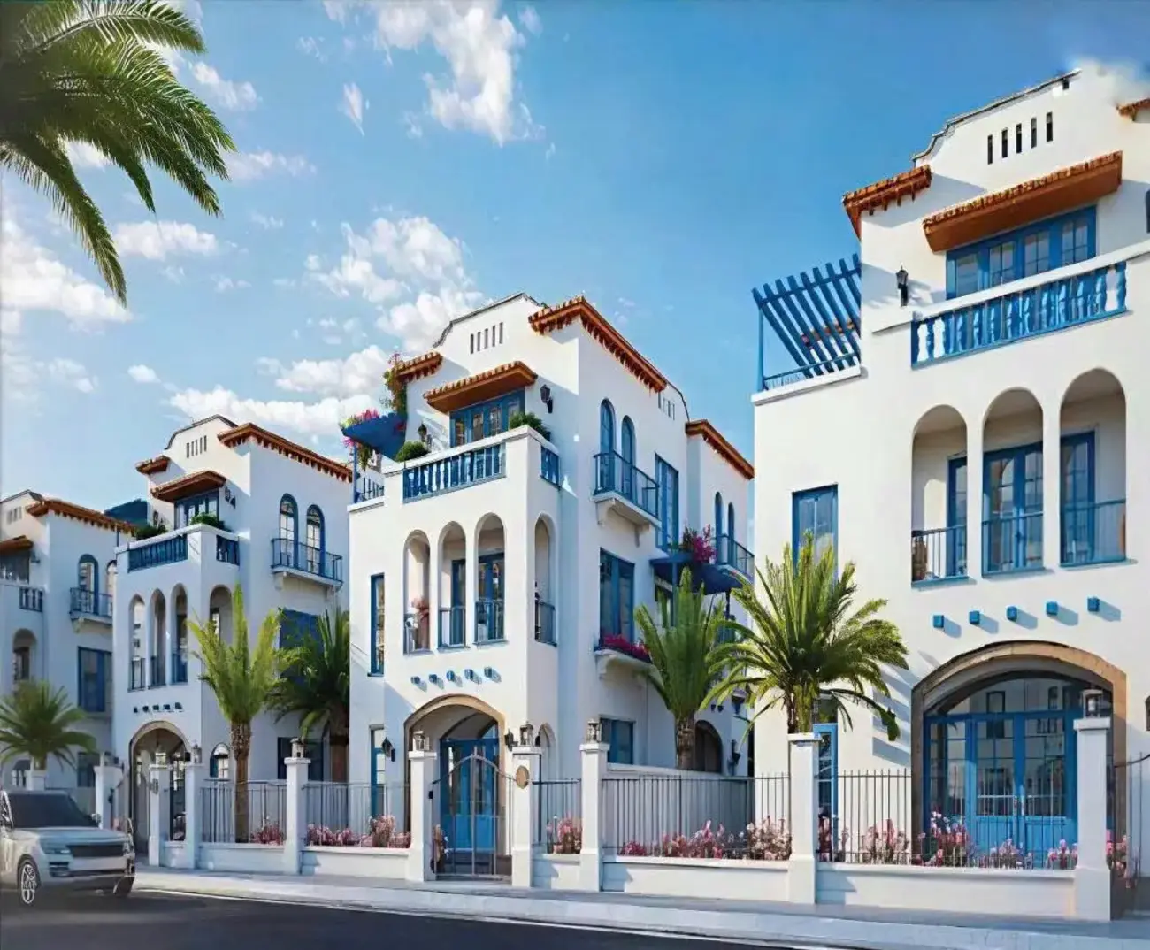 Biệt thự phong cách kiến trúc đa dạng tại Vinhomes Green Paradise Cần Giờ, mang sứ mệnh xanh và thông minh.