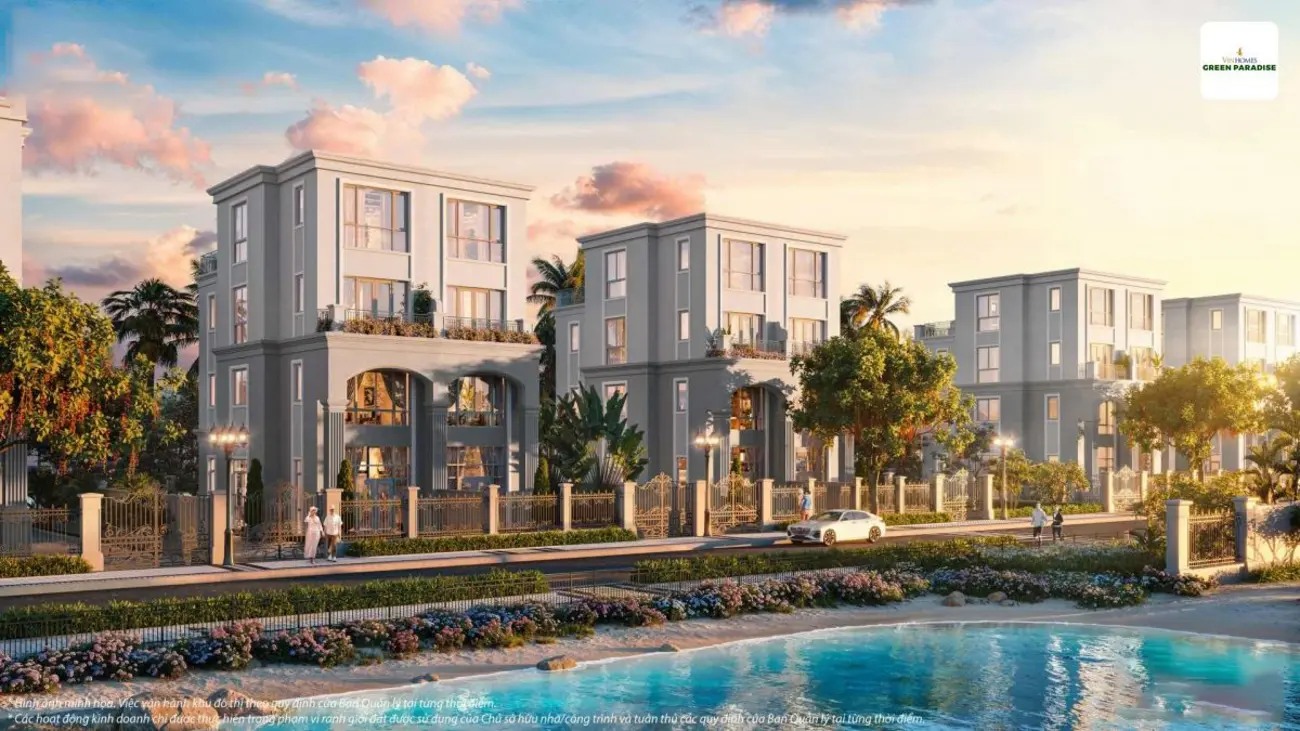 Biệt thự song lập Vinhomes Green Paradise: bí quyết chọn căn hốt từ giai đoạn 1