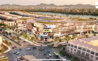 Phối cảnh Vincom Mega Mall Vinhomes Green Paradise - biểu tượng mua sắm và giải trí đẳng cấp quốc tế tại TP.HCM.