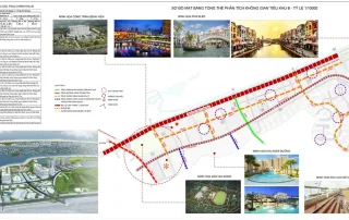Sơ đồ tổng thể phân khu The Green Bay (Vịnh Ngọc) trong dự án Vinhomes Green Paradise Cần Giờ.
