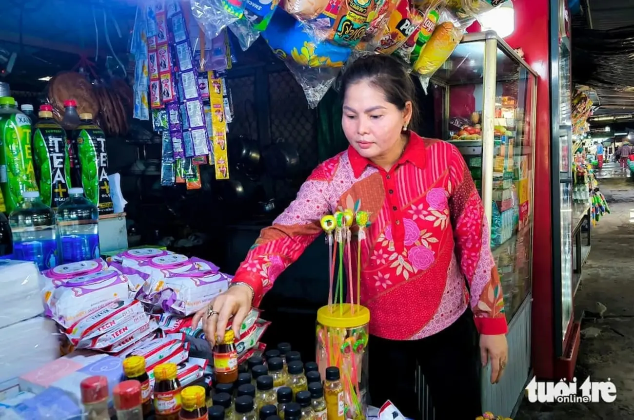 Tiểu thương Kim Duyên hy vọng dự án lấn biển Cần Giờ sẽ tạo điều kiện kinh doanh tốt hơn sau đại dịch COVID-19.