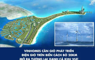 Vinhomes Cần Giờ với điện gió ngoài khơi và tiêu chuẩn ESG++ kiến tạo tương lai xanh bền vững cho khu vực.