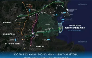 Vinhomes Green Paradise - Đô thị kết nối chiến lược, thiên đường nghỉ dưỡng xanh 2870ha tại Cần Giờ.