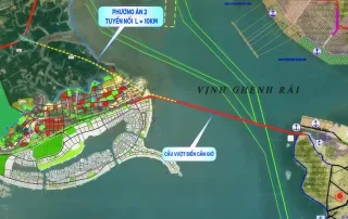 Phương án xây dựng cầu vượt biển Cần Giờ - Vũng Tàu nhằm tăng cường kết nối giao thông và phát triển logistics.
